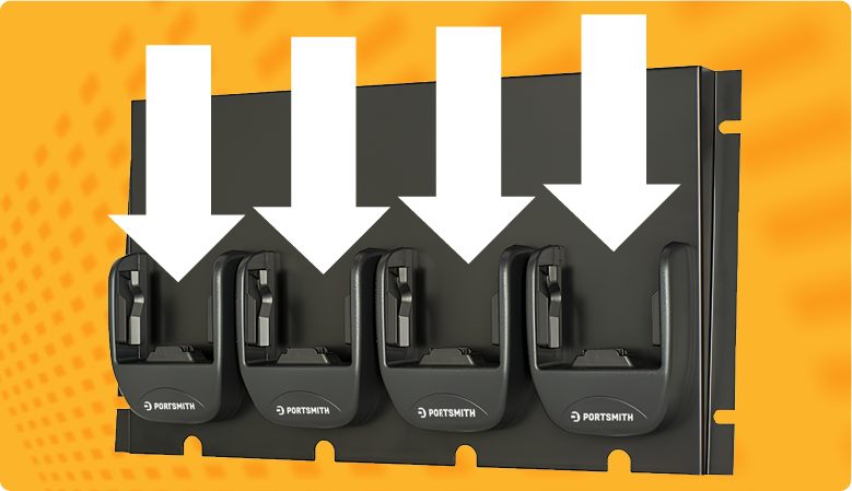 Multiple charging bays